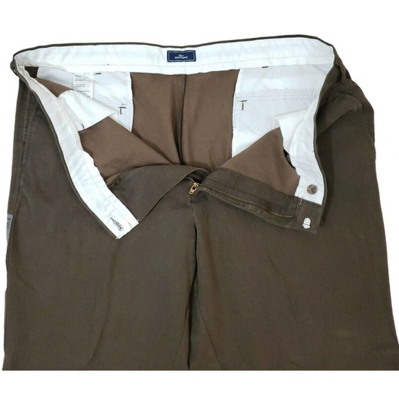 DOCKERS ~Men's 42×30~ Plush Twill Cotton Chino Pants Classic Fit Flat Front. - Picture 14 of 16